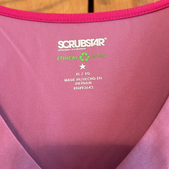 Pink Scrub Top - Picture 2 of 4
